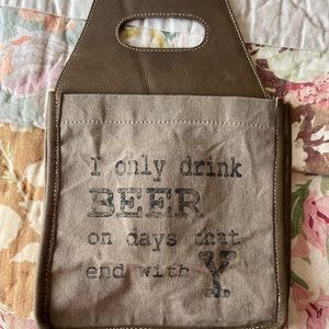 Up-cycled Military 6 Pack Tote Bag